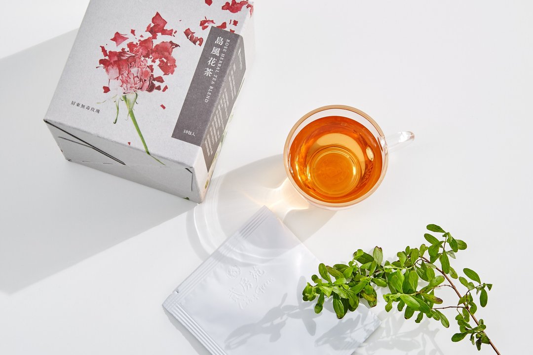 【岛屿花草茶】岛风玫瑰茶组 - 茶 - 植物．花 粉红色