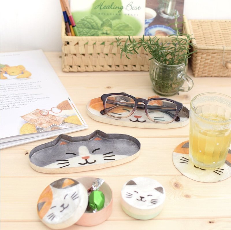 日本直送 菲律宾动物贝壳盘 - 摆饰 - 贝壳 多色