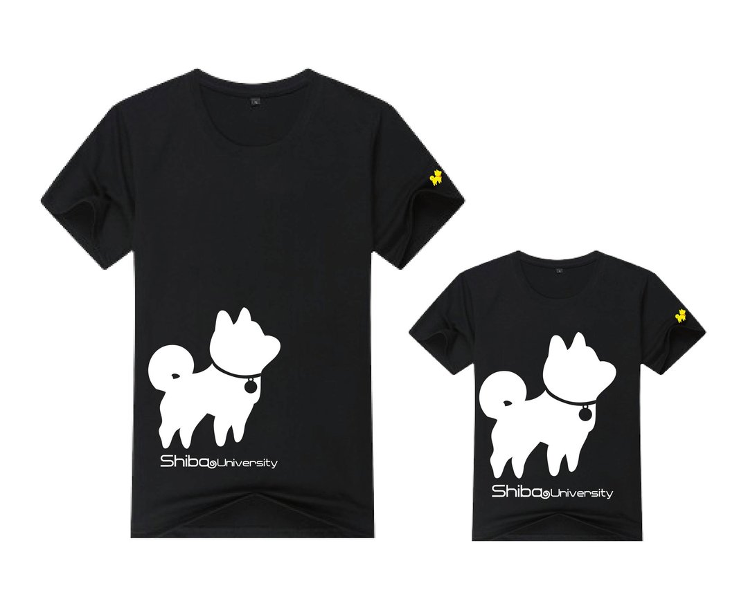 柴犬大学 - 叮当柴校服 中性T恤 情侣装 文创设计 柴粉必备 - 中性连帽卫衣/T 恤 - 棉 