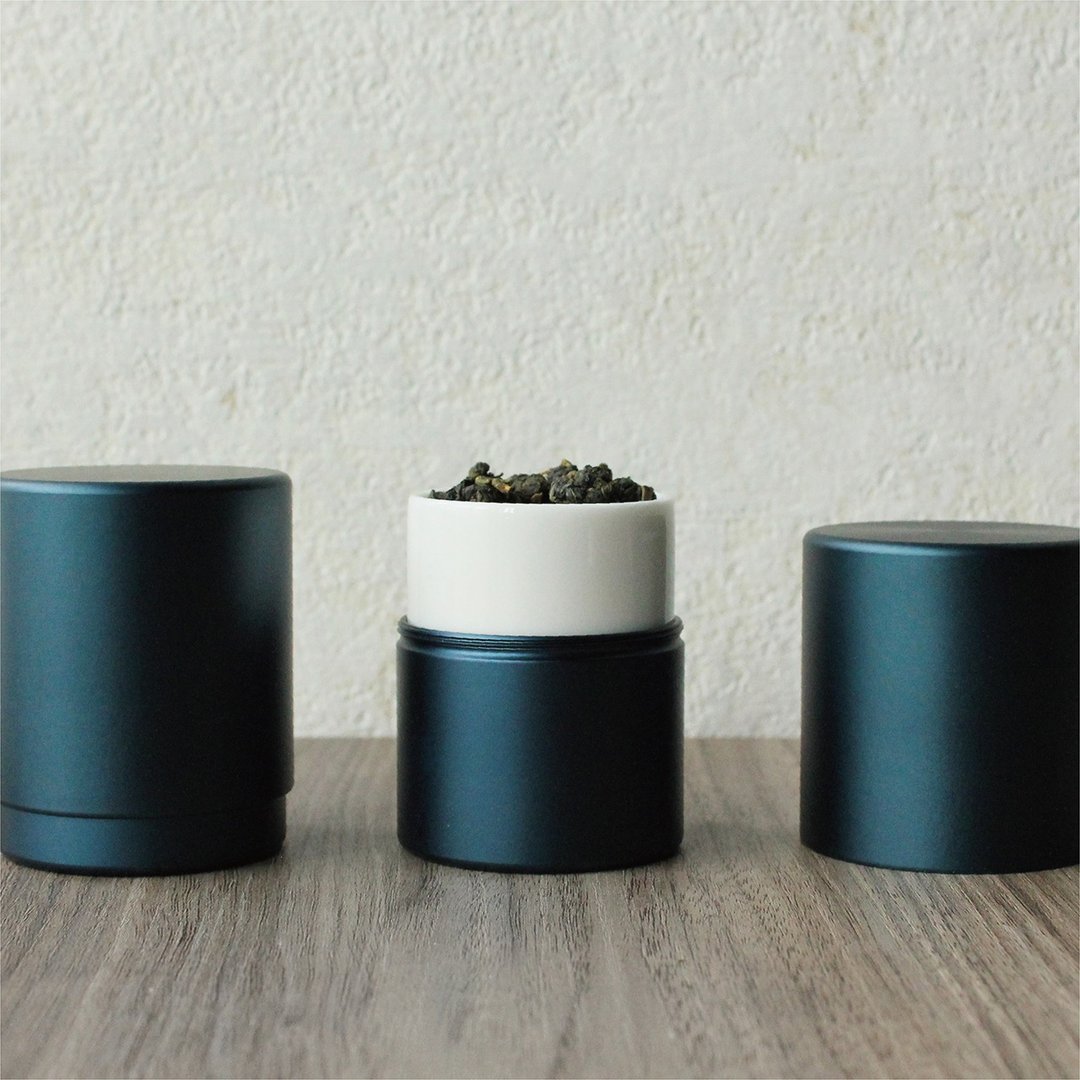 铝合金随身茶罐 方便携带 随时品好茶 - 收纳用品 - 铝合金 蓝色