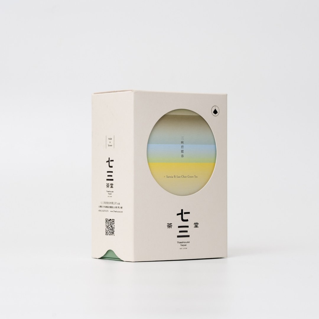 七三茶堂 立体茶包丨三峡碧螺春 8单入–精装盒 - 茶 - 纸 白色