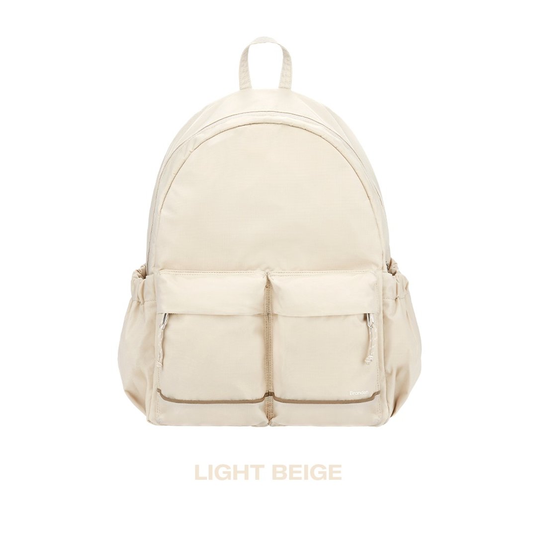 Branden 防盗旅行背包│Safe Backbag│韩国品牌│防水防割 - 啡色 - 后背包/双肩包 - 尼龙 