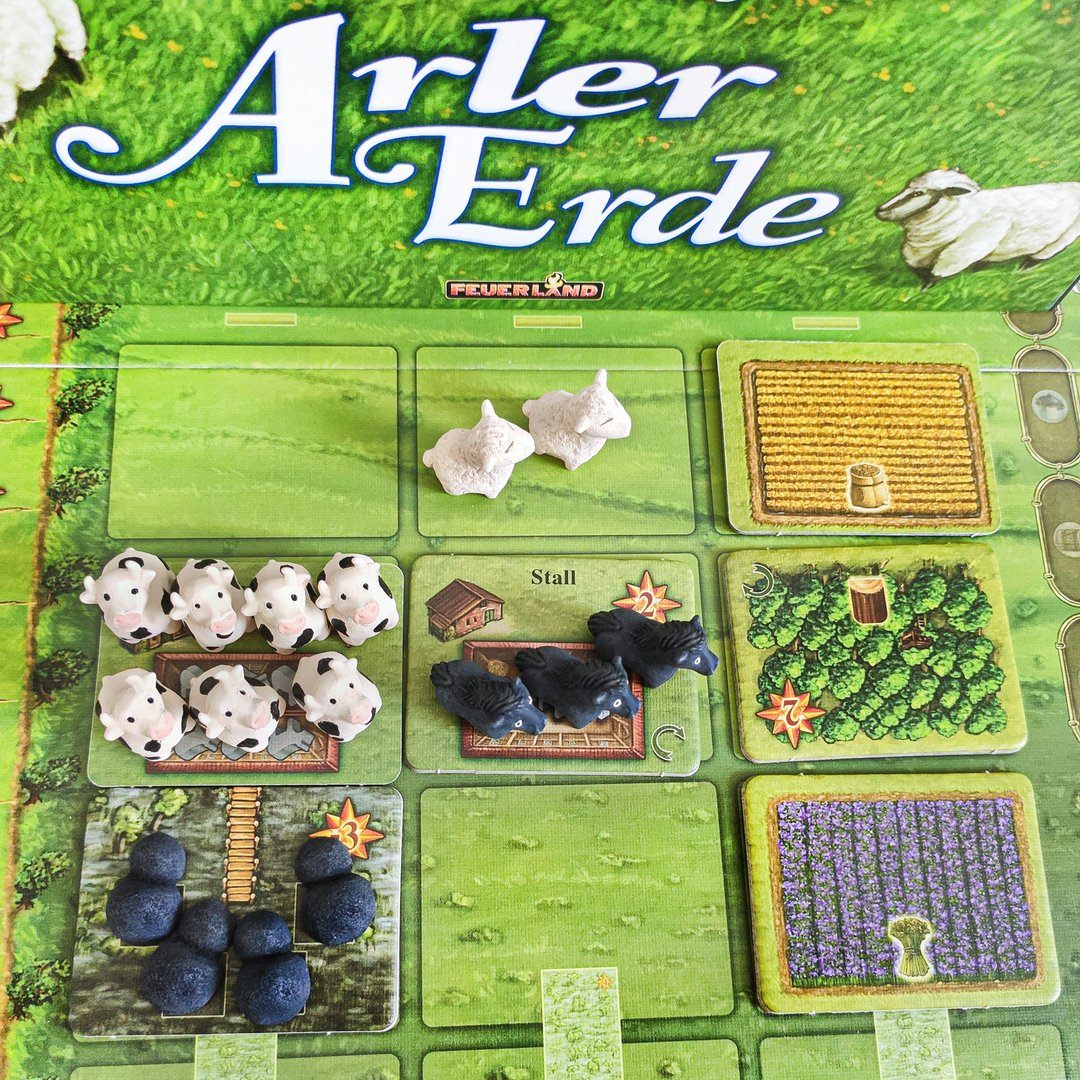 与 Fields of Arle 棋盘游戏兼容的豪华资源代币。 - 桌游/玩具 - 其他材质 