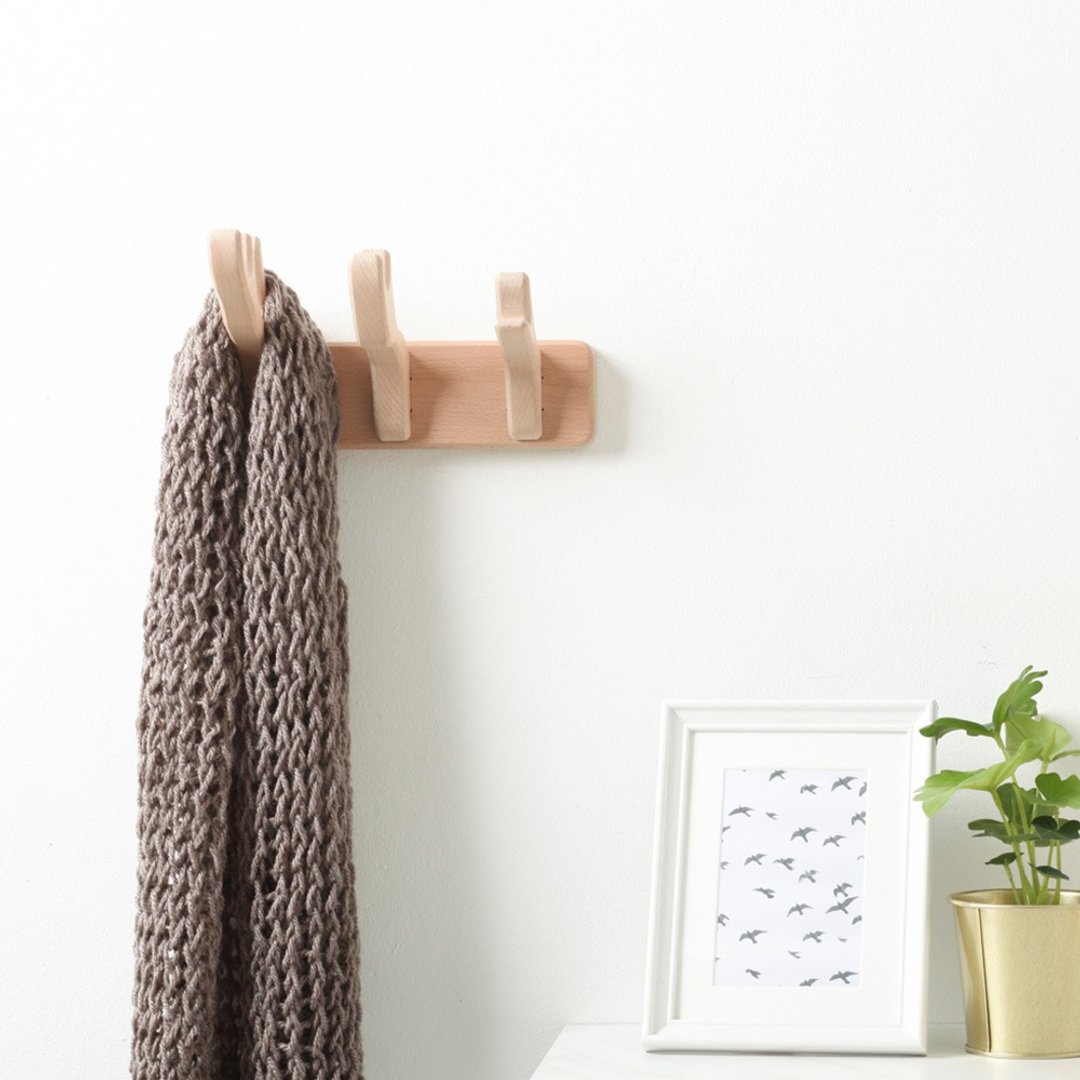 Pana Objects 小麋鹿木挂架 - 收纳用品 - 木头 咖啡色