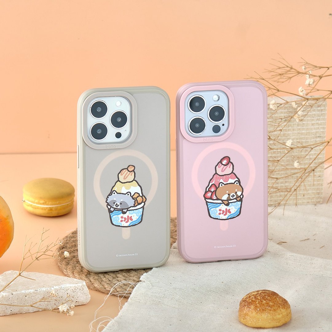 浣熊菓子屋刨冰系列峡谷强悍MagSafe iPhone手机壳 - 手机壳/手机套 - 硅胶 多色