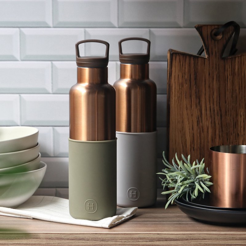 【父亲节优惠组合】CinCin Déco 古铜金瓶2入组合 - 水瓶/水壶 - 其他金属 金色