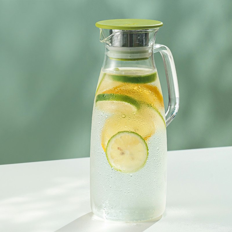 【节日送礼】美国FORLIFE冰珠/冷泡壶-莱姆绿 (冷水壶) - 茶具/茶杯 - 玻璃 绿色