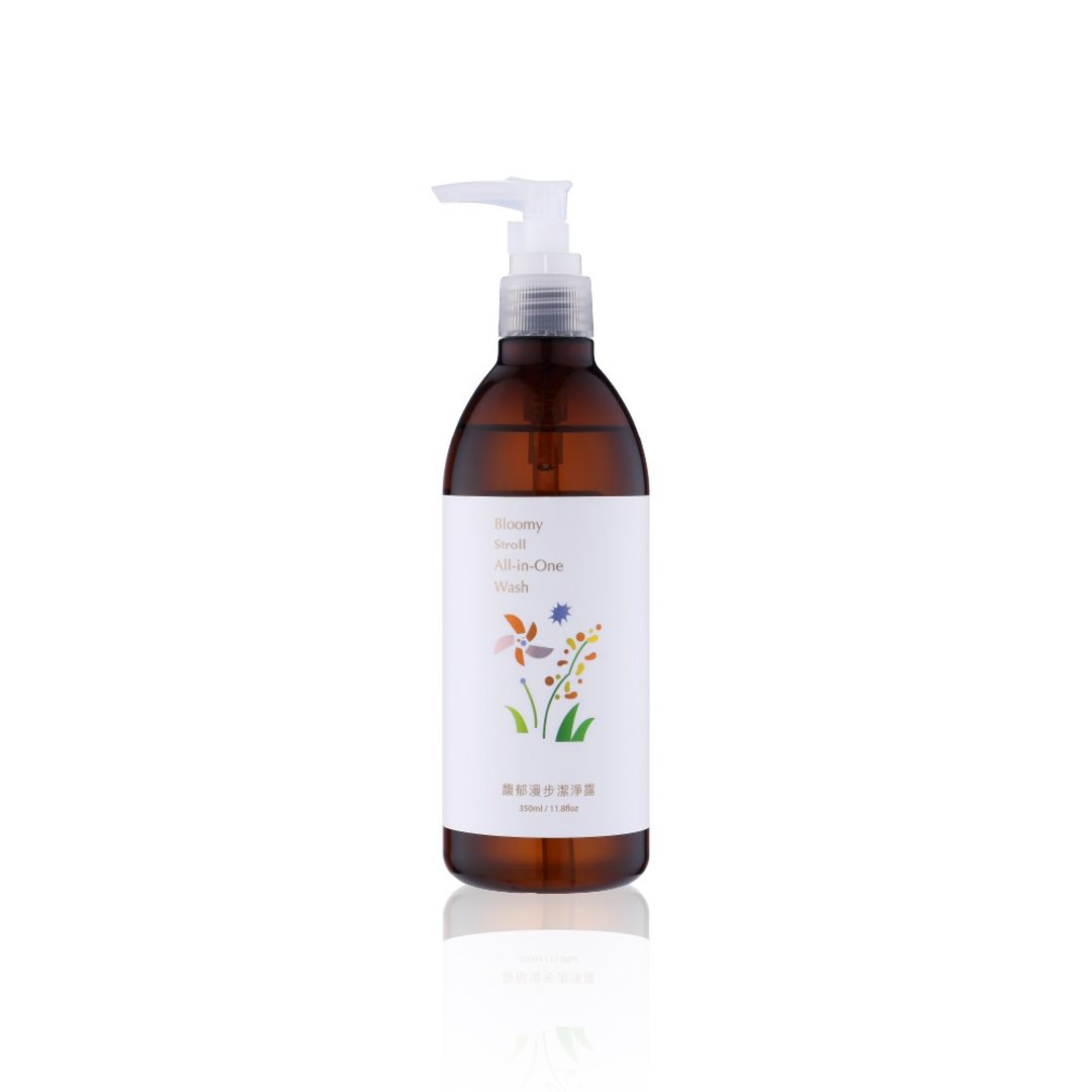 馥郁漫步洁净露 350ml－沐浴于夏日的馥郁花园 - 沐浴用品 - 精油 