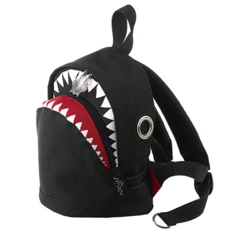 Morn Creations 正版鲨鱼背包(S)黑 (SK-104) - 后背包/双肩包 - 其他材质 黑色