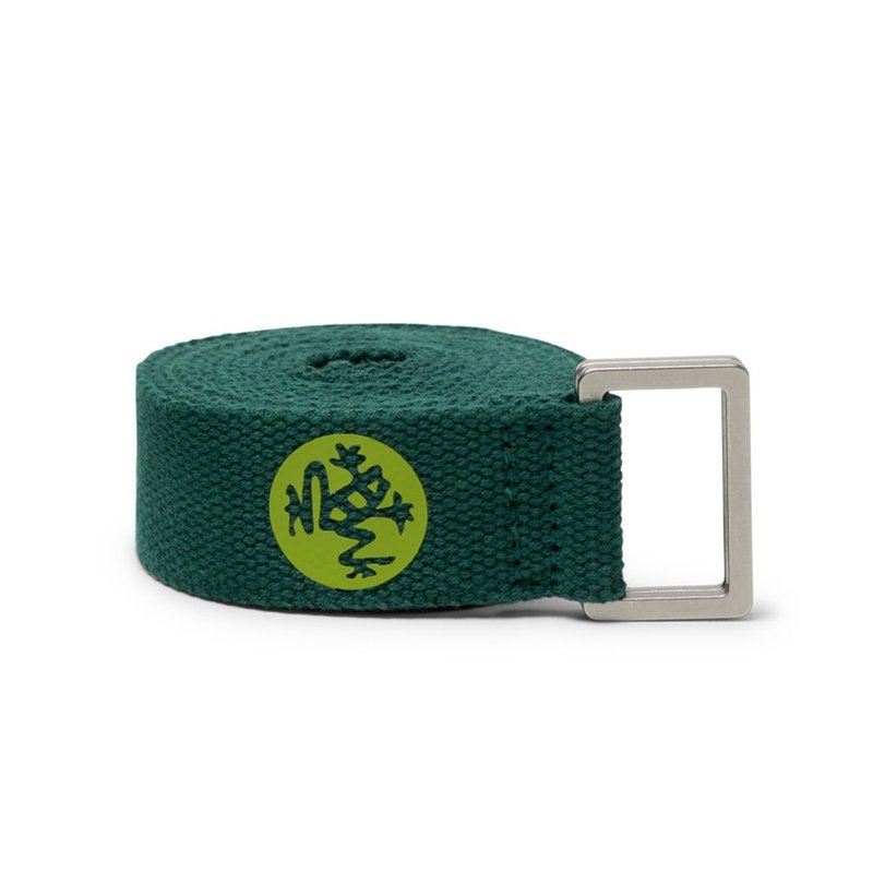 【Manduka】Yoga Straps Unfold 6 foot 细版棉质瑜珈绳 - Eden - 运动配件 - 棉．麻 绿色