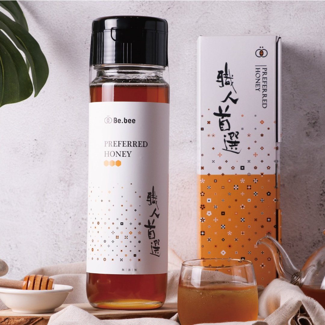 【Be.bee蜂蜜】职人首选 1100g - 蜂蜜/黑糖 - 浓缩/萃取物 橘色