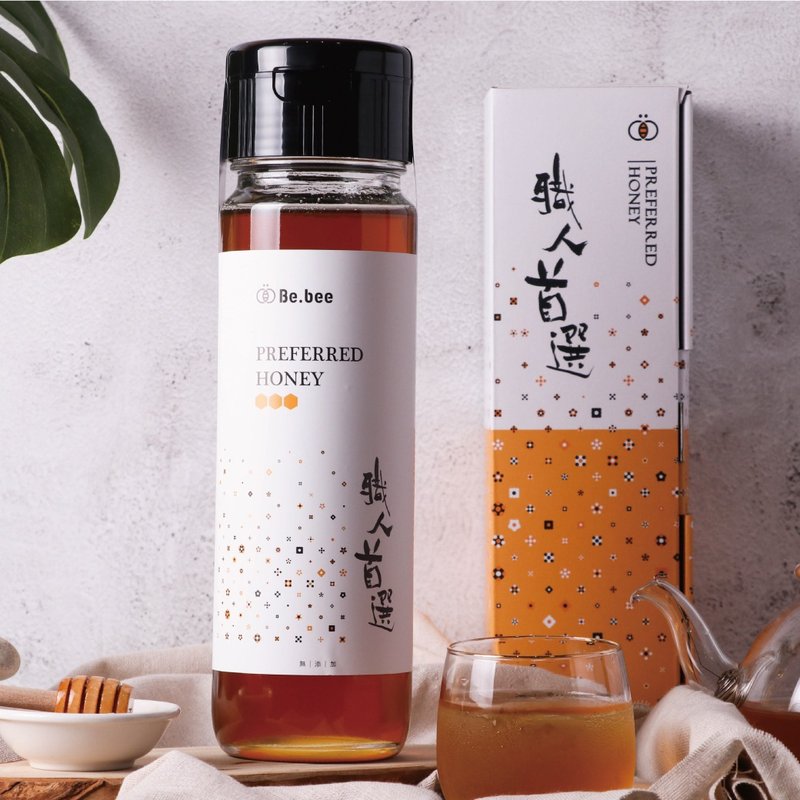 【Be.bee蜂蜜】职人首选 1100g - 蜂蜜/黑糖 - 浓缩/萃取物 橘色