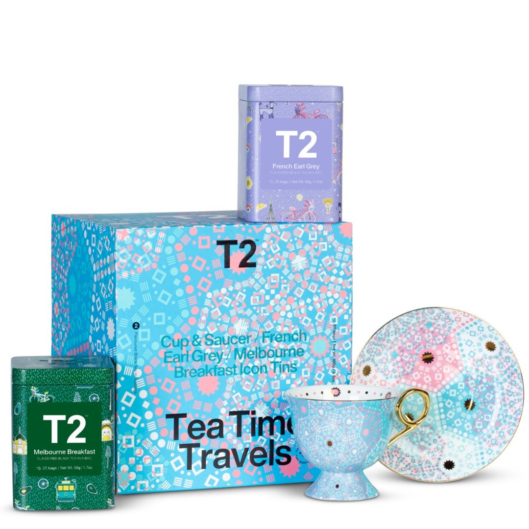 【年末8折特惠价】午茶时光旅行礼盒 (茶包) Tea Time Travels - 茶 - 新鲜食材 