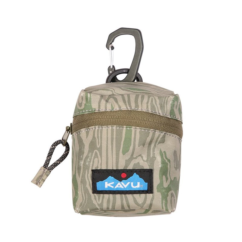 【西雅图 KAVU】Tieton Clip On 休闲腰挂包 木纹地形 #9367 - 侧背包/斜挎包 - 其他材质 多色