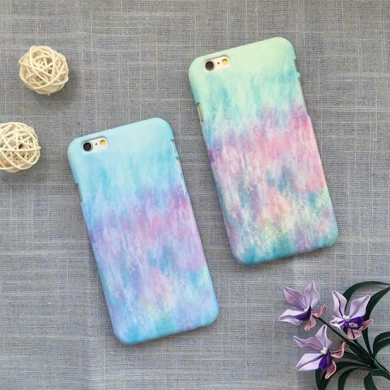 菖蒲花开(组合)-手机壳 Iphone6(plus) Iphone7(plus) SONY HTC SAMSUNG ASUS - 手机壳/手机套 - 塑料 紫色