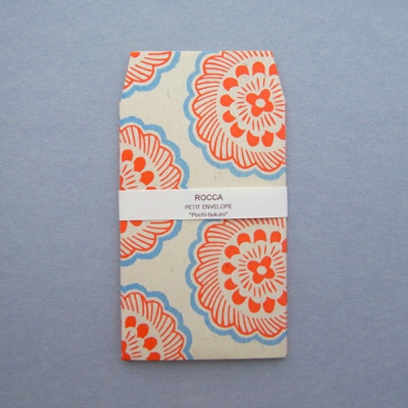 "POCHI-BUKURO" / 3 mini envelope set "mahalo" - 红包/春联 - 纸 红色