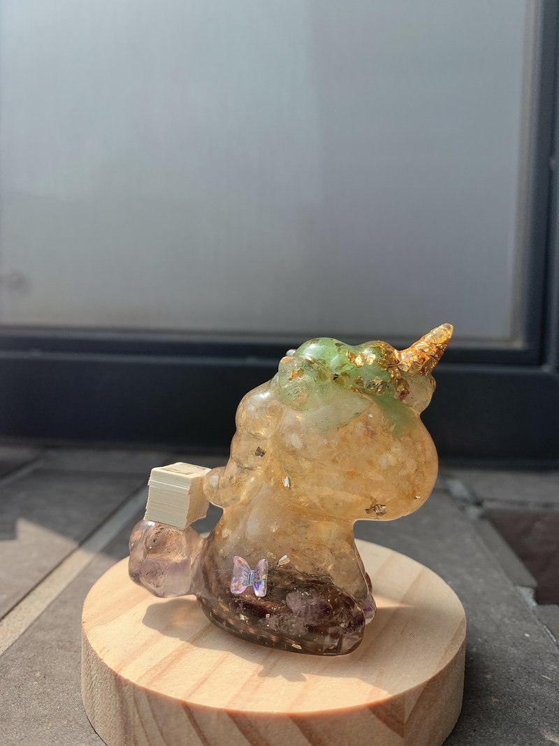 钱追着你跑独角兽 钞票独角兽 定制化 生日礼物 圣诞礼物 - 玩偶/公仔 - 水晶 多色