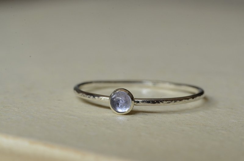 a smaller silver story　Tanzanite - 戒指 - 其他金属 蓝色