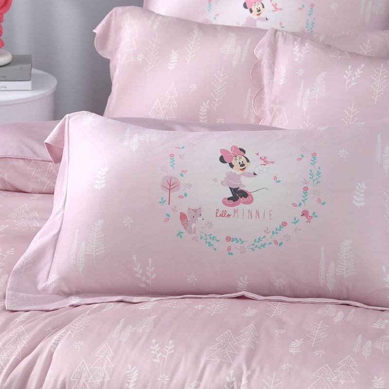莱赛尔天丝-床包枕套组-迪士尼-野餐奇遇记-正版授权-米妮 - 寝具 - 丝．绢 