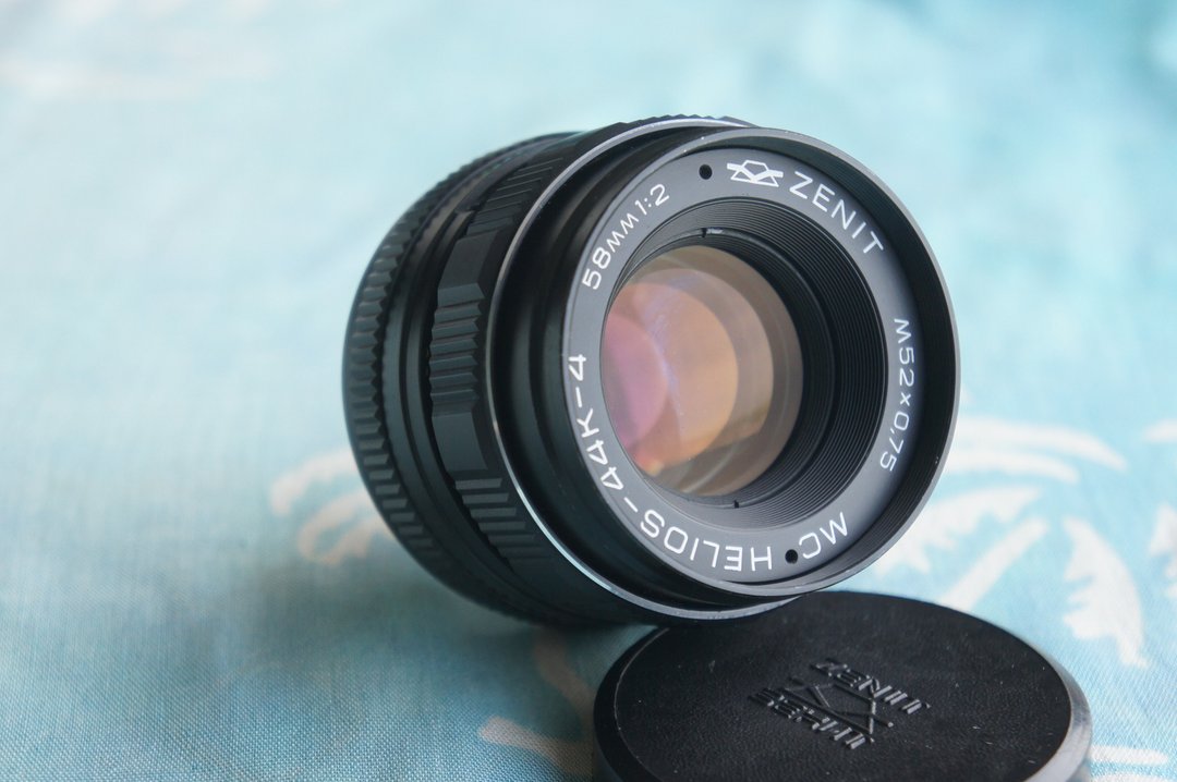 MC HELIOS-44K-4 镜头 F2 58mm 适用于 Pentax K 接环 - 相机 - 其他材质 
