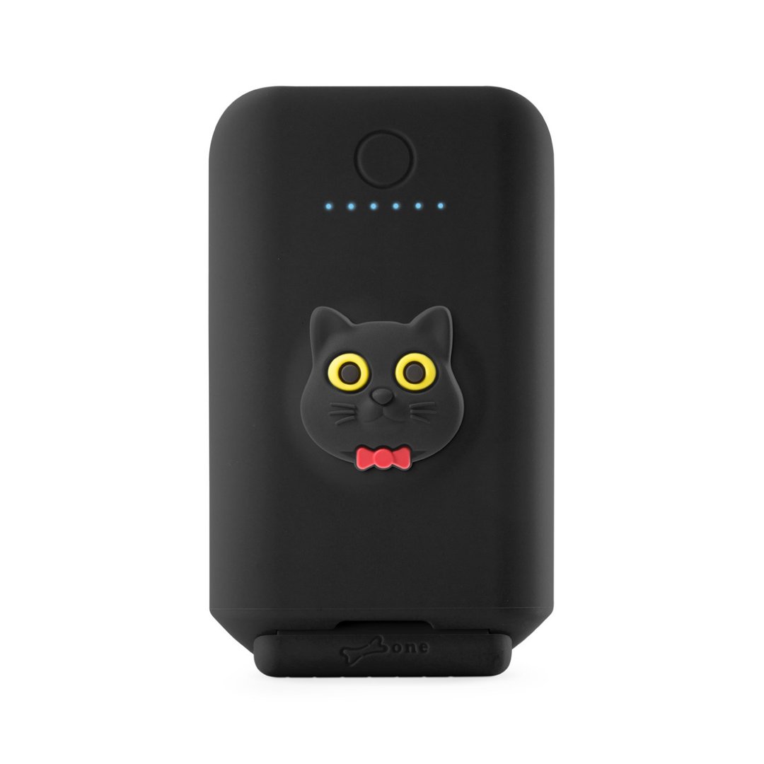 3.1A 立架行动电源 10050mAh - 喵喵猫 - 充电宝/传输线 - 其他金属 黑色