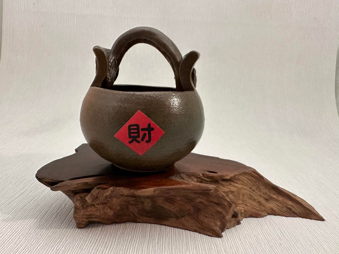 手工制作陶瓷小花器组 - 花瓶/陶器 - 陶 银色