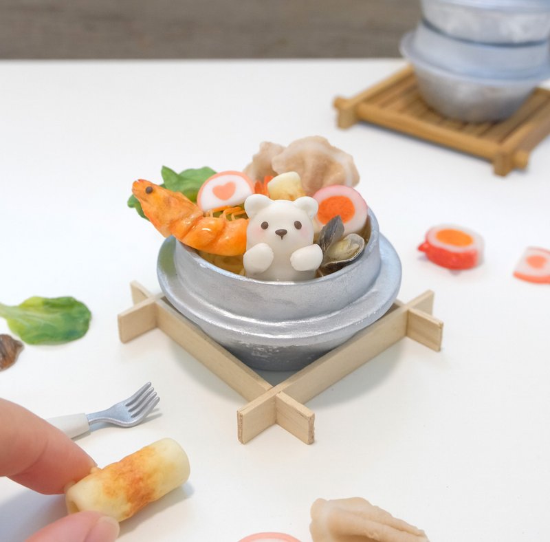熊熊锅烧面 黏土材料包【4/10陆续出货】在线影片/DIY - 其他 - 粘土 