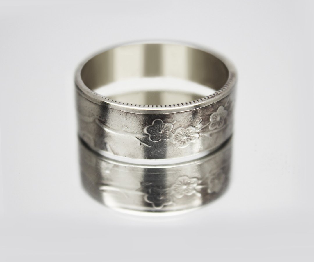 Taiwan Coin Ring 10 yuan 1981-2010 coin rings for men coin rings for women - 戒指 - 其他金属 