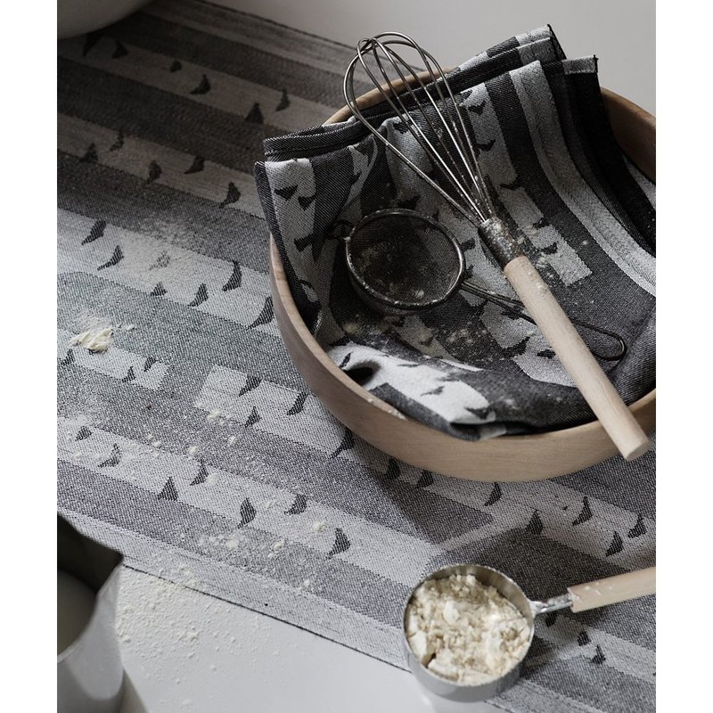 KOIVU白桦树万用巾 - 餐垫/桌巾 - 棉．麻 银色
