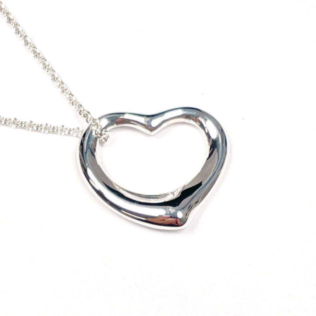 [日本直销，二手，状况良好] Tiffany & Co. 项链，Open Heart，Elsa Peretti，925银，全新完成 - 项链 - 纯银 银色
