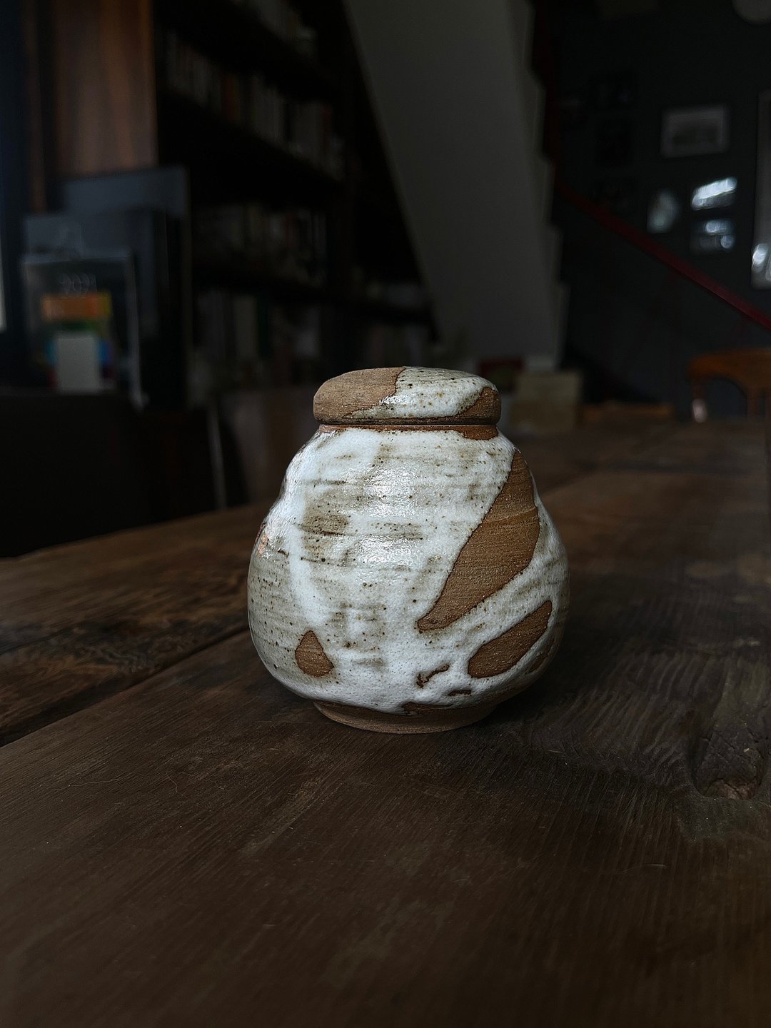 流白 茶席 茶仓 茶罐 零四 | 陶器皿 - 茶具/茶杯 - 陶 白色