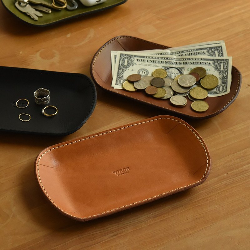 日本职人手作皮革小物收纳盘 KZ-1 - 共5色 - 其他 - 其他材质 多色