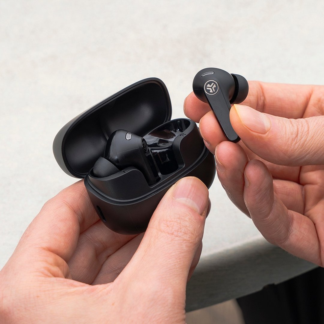 送礼推荐 JLAB JBuds Pods ANC 降噪真无线蓝牙耳机 超低延迟 - 耳机 - 塑料 黑色