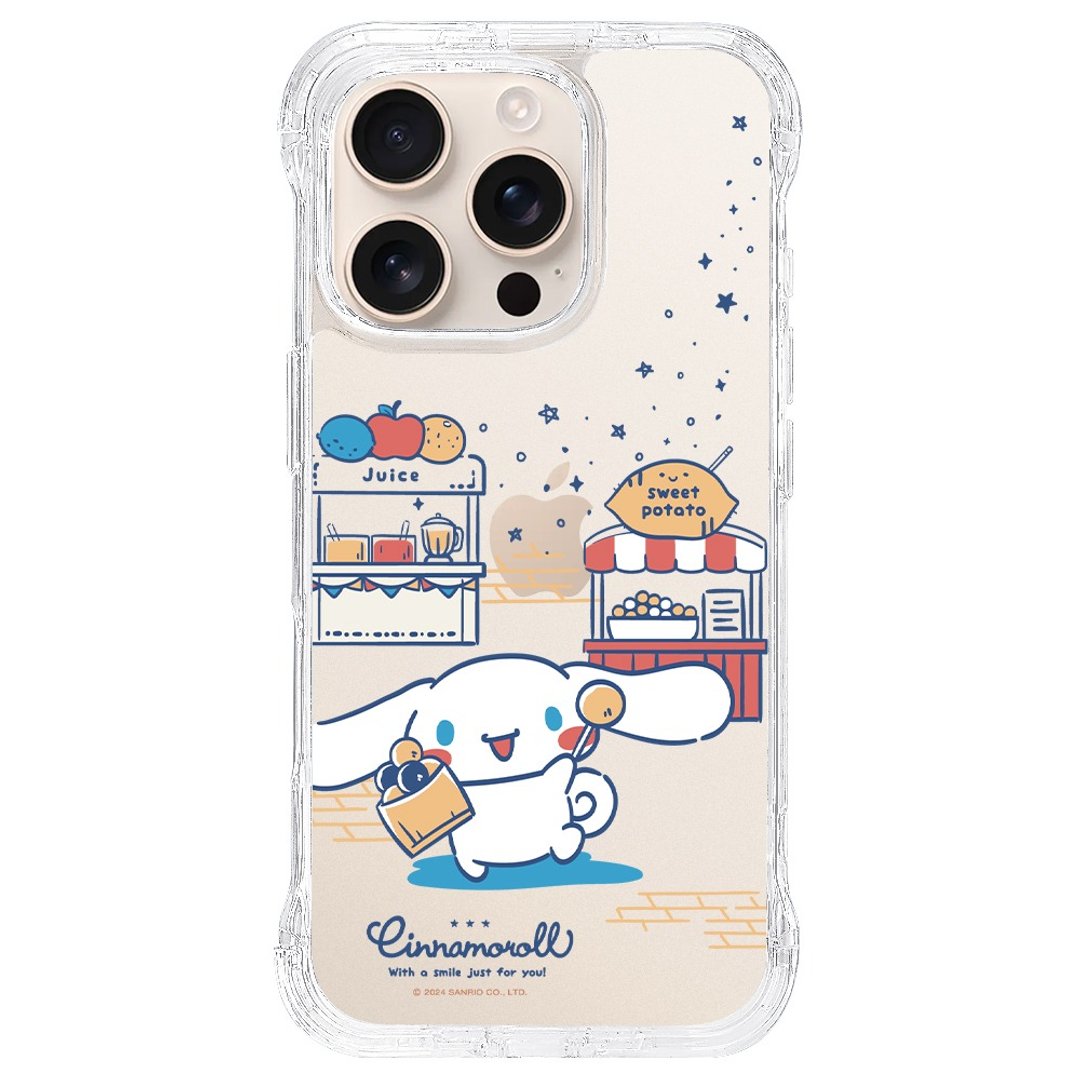 大耳狗 QQ地瓜球 标准透明支架手机壳 iPhone 16 15 14 13 ProMax - 手机壳/手机套 - 其他材质 透明