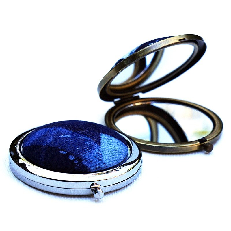 卓也蓝染 - 手感梳妆镜 - 其他 - 其他金属 蓝色
