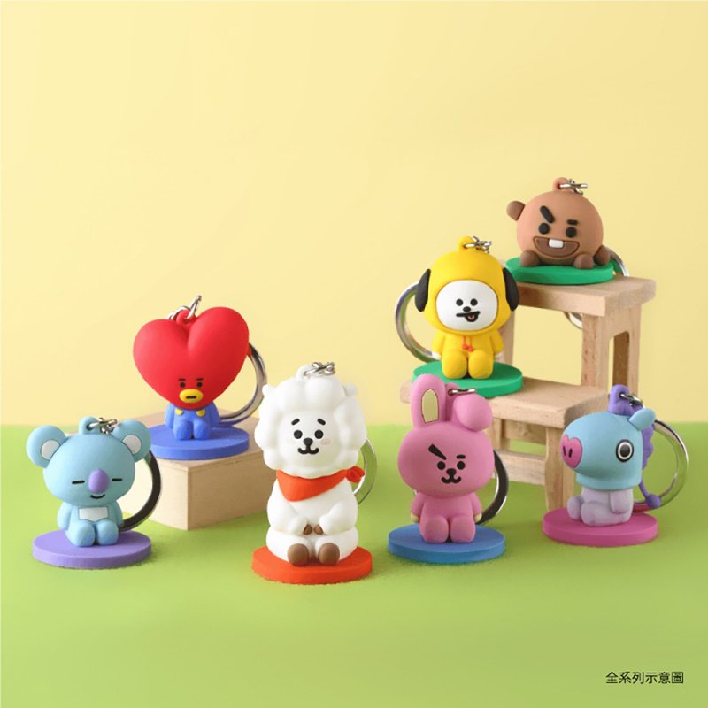 一卡通 | BT21 立体款 - 造型悠游卡/交通卡 - 硅胶 多色