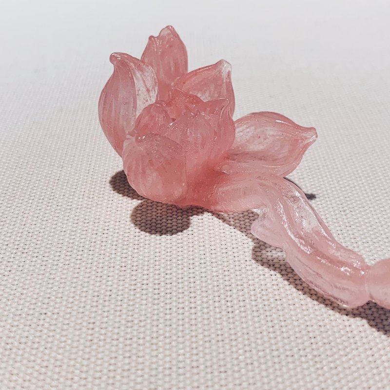 琉璃 莲花 茶枕 香插 - 茶具/茶杯 - 琉璃 