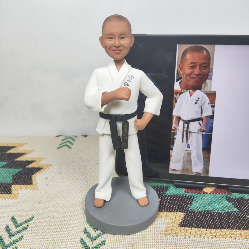 客制化人物公仔 人偶 3D人像画 似颜绘 肖像 定制 生日 纪念 散打 - 玩偶/公仔 - 粘土 多色