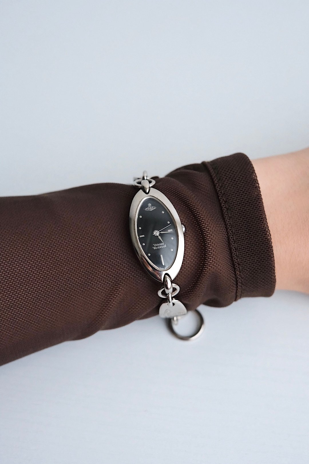 Vivienne Westwood中古表/复古时钟/时钟/老表/vintage watch/女 - 女表 - 其他金属 银色