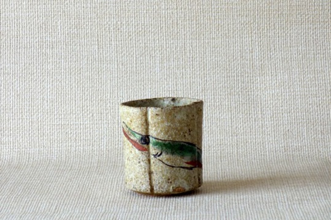 Yokata tea cup - 咖啡杯/马克杯 - 陶 卡其色