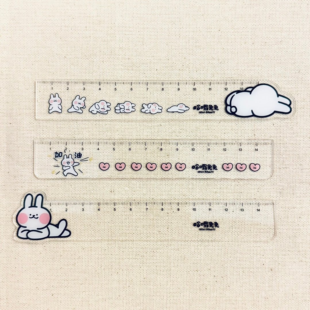 啰兔兔- 压克力造型尺 - 其他 - 压克力 透明