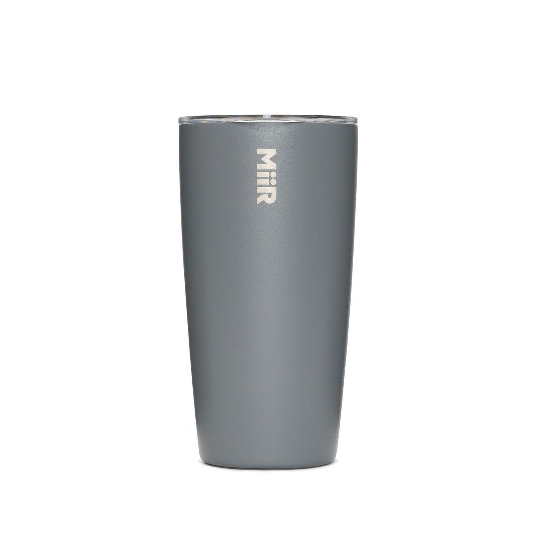 MiiR 双层真空 保温/保冰 随行杯 16oz/473ml 海雾灰 滑盖开关盖 - 保温瓶/保温杯 - 不锈钢 灰色