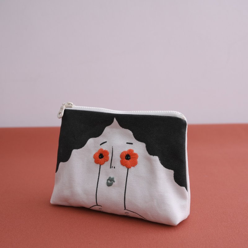 锦物生活刺绣拉链包体验课【 1 人成团】文化币 - 编织/羊毛毡/布艺 - 棉．麻 