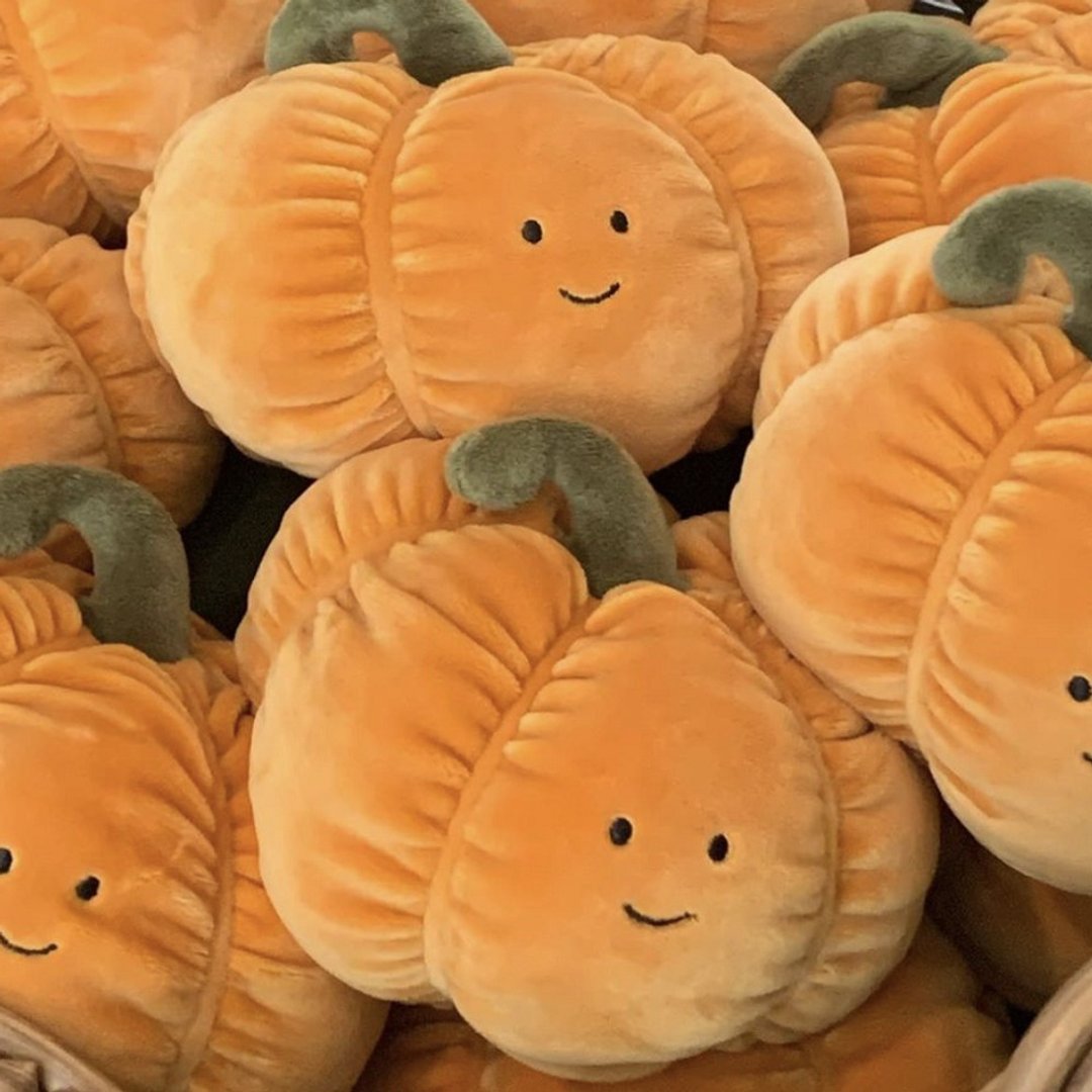 Vivacious Vegetable Pumpkin 南瓜宝宝 约14厘米 - 玩偶/公仔 - 聚酯纤维 橘色