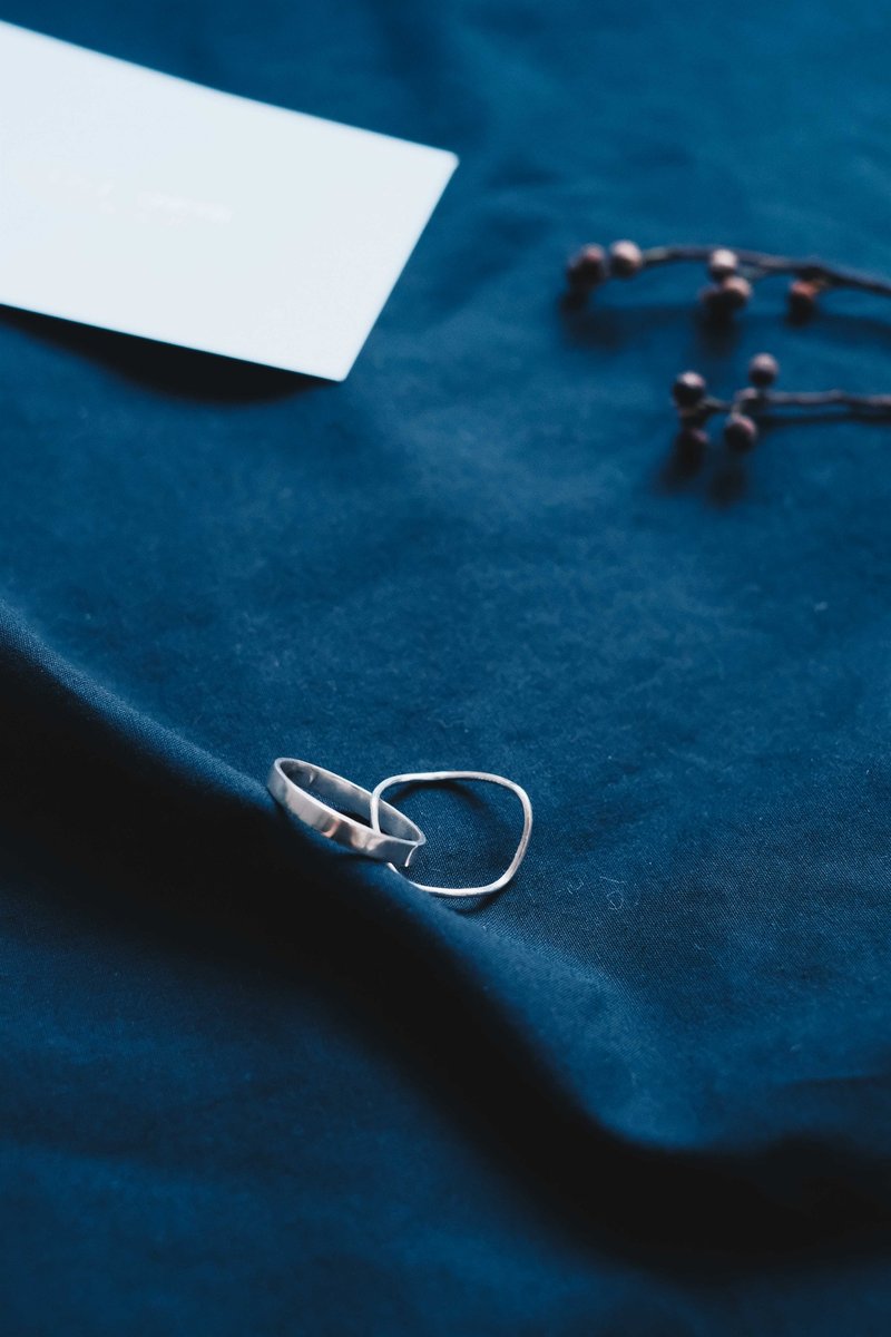 The Flow 925 纯银戒指 Style 2 - 戒指 - 其他金属 银色