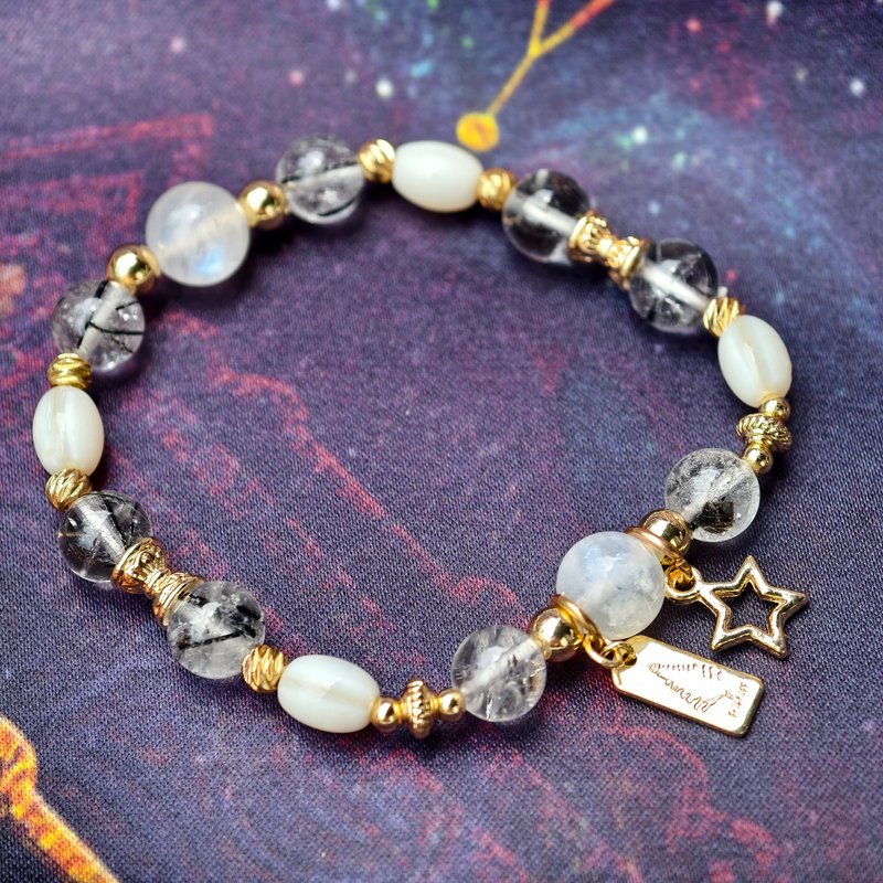 创意 设计 手链 星影的低语  Whispers of Starlight - 手链/手环 - 水晶 白色