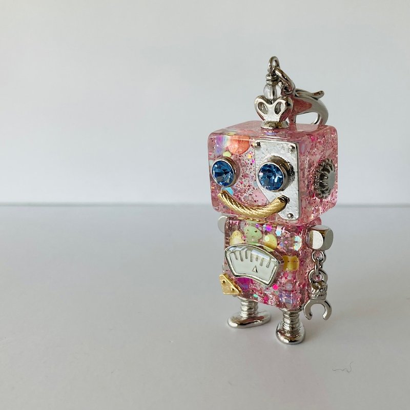 [机器人配件] 机器人吊饰 153 - 吊饰 - 塑料 粉红色