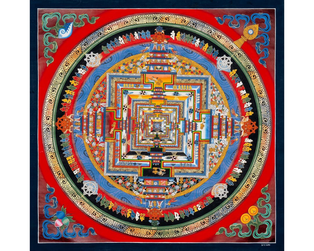 真实性与美丽相遇 每一幅时轮都是以爱和奉献手绘而成 - 墙贴/壁贴 - 其他材质 多色