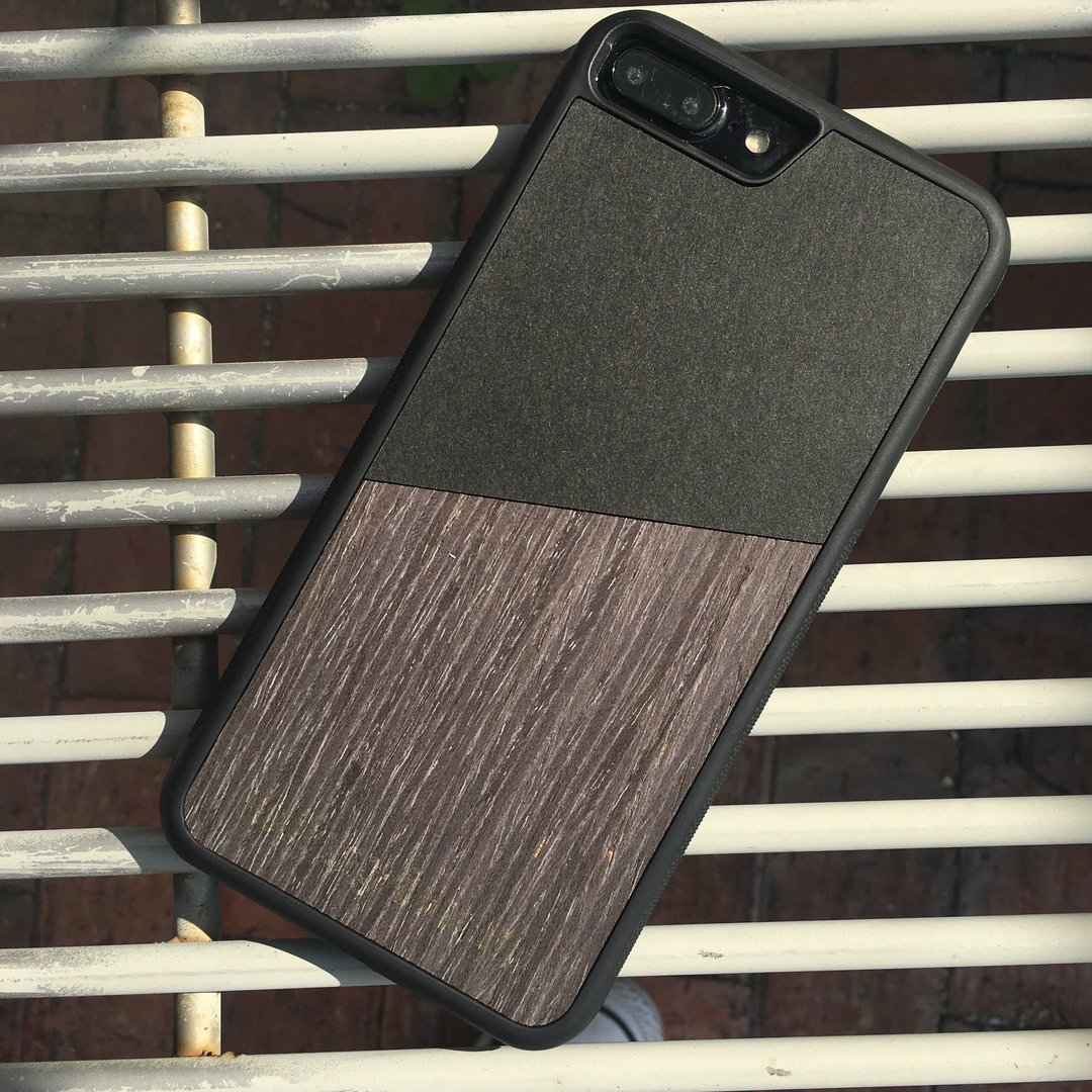 IPhone case 6/ 6Plus/ 6s/ 6sPlus/ 7/ 7Plus/ 8/ 8plus/ SE - 手机壳/手机套 - 木头 黑色