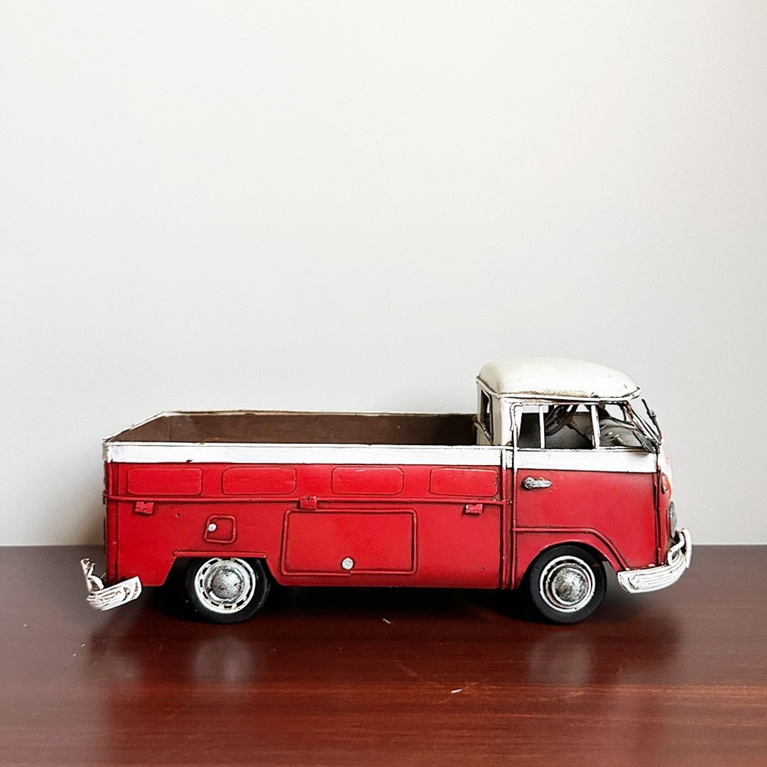 隐物 日本昭和红色小卡车Pickup Truck - 摆饰 - 其他金属 红色